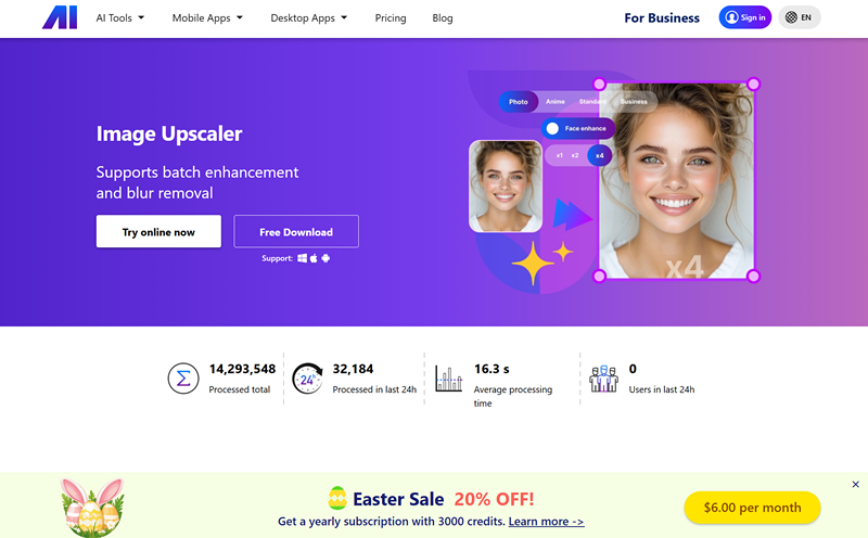 Nero Image Upscaler