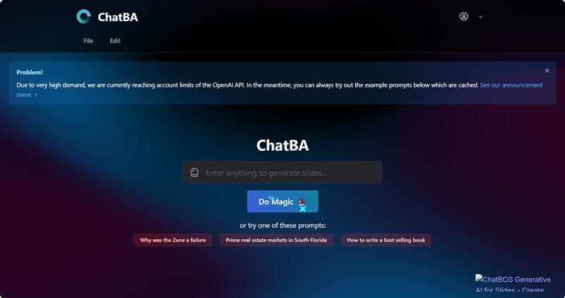 ChatBA