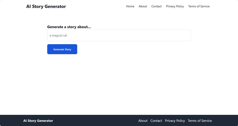 AI Story Generator